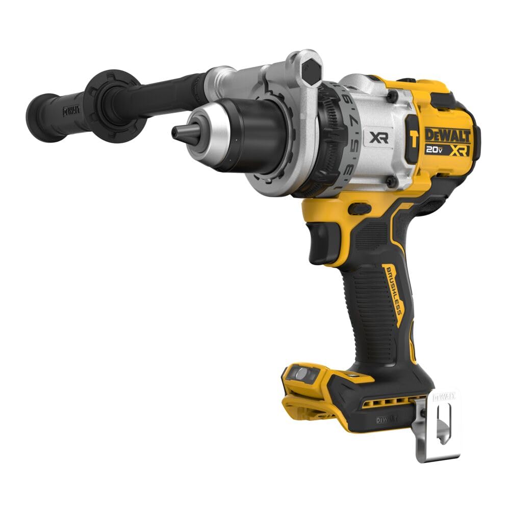 DEWALT 20V MAX XR 1/2 Inch Cordless Hammer Drill for Professionals (DCD1007B)
| DEWALT 20V MAX XR 1/2 Inch Cordless Ham