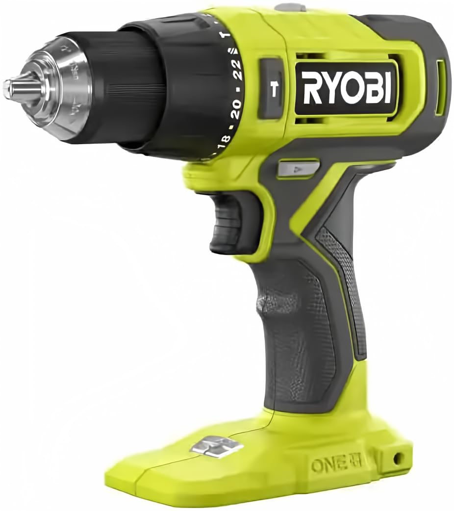RYOBI ONE+ 18V Cordless Hammer Drill for Professional Use in Construction and Maintenance
| RYOBI ONE+ 18V Cordless 1/2