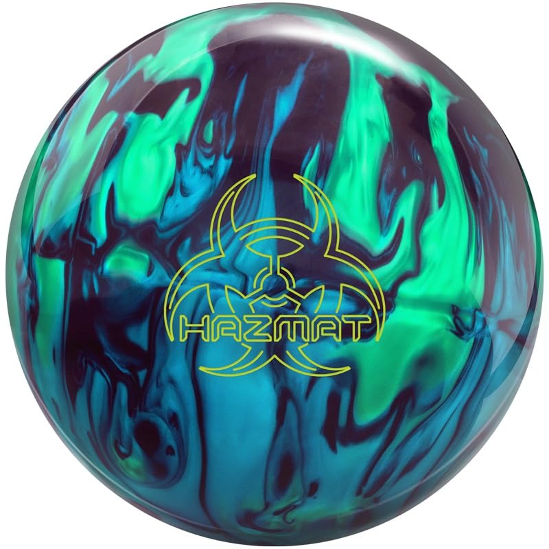 Bowlerstore PRE-DRILLED Hazmat Bowling Ball - Black/Sapphire/Jade 15lbs for Heavyweights
| Bowlerstore Hammer PRE-DRILL