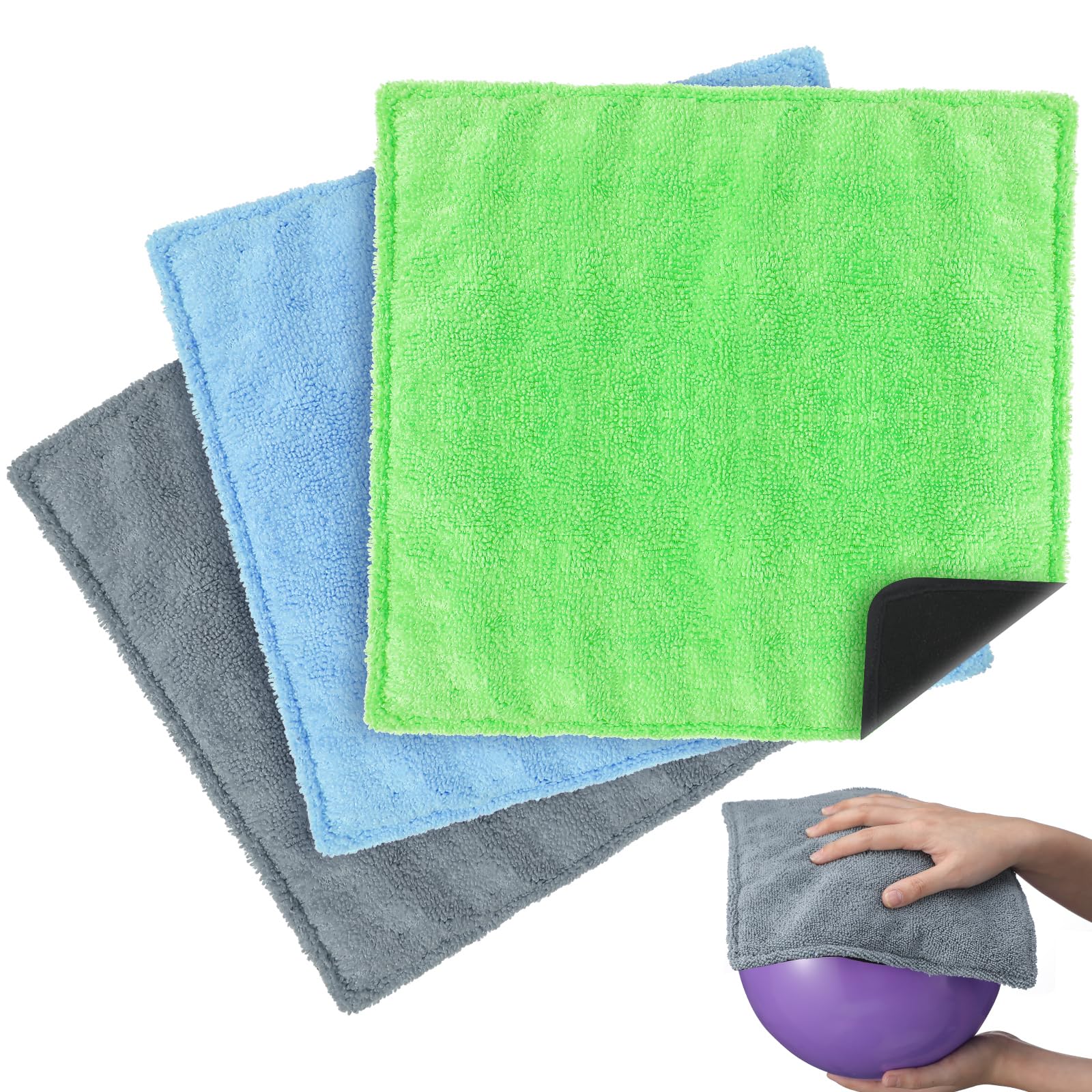Ultra-fine Fiber Suede Towel for Bowling Ball Cleaning and Maintenance
| Washable Artificial Sherpa Shammy Pad for Bowl